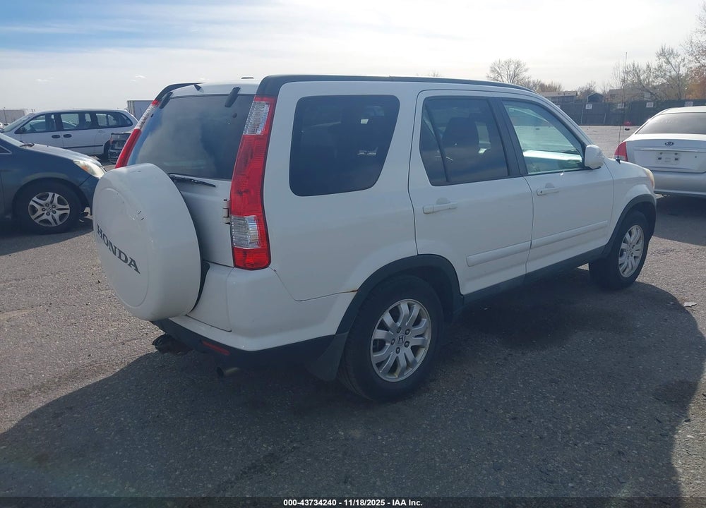 2005 HONDA CR-V SE VIN: SHSRD78915U336605