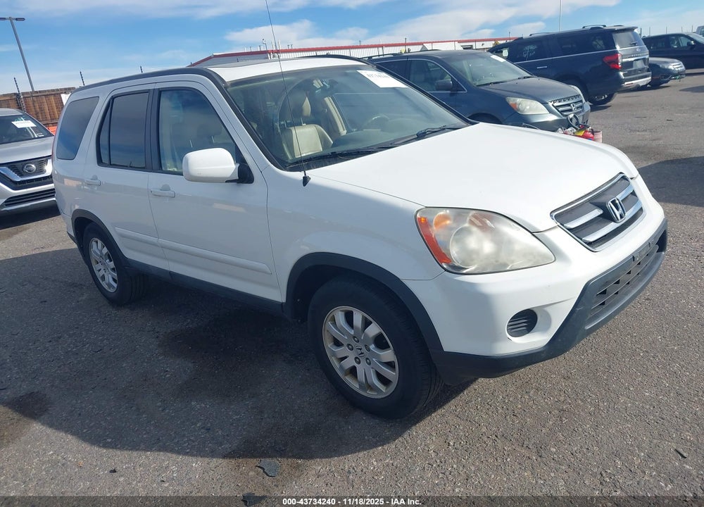 2005 HONDA CR-V SE VIN: SHSRD78915U336605
