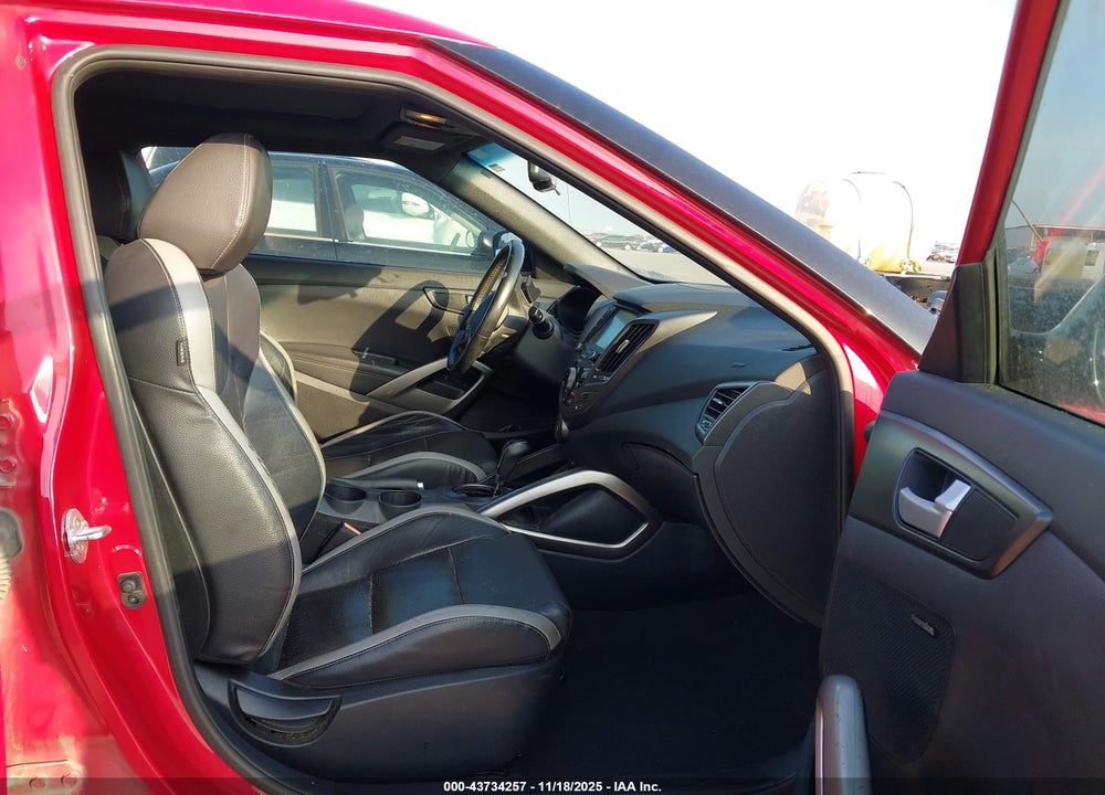 2016 HYUNDAI VELOSTER TURBO VIN: KMHTC6AE8GU254880