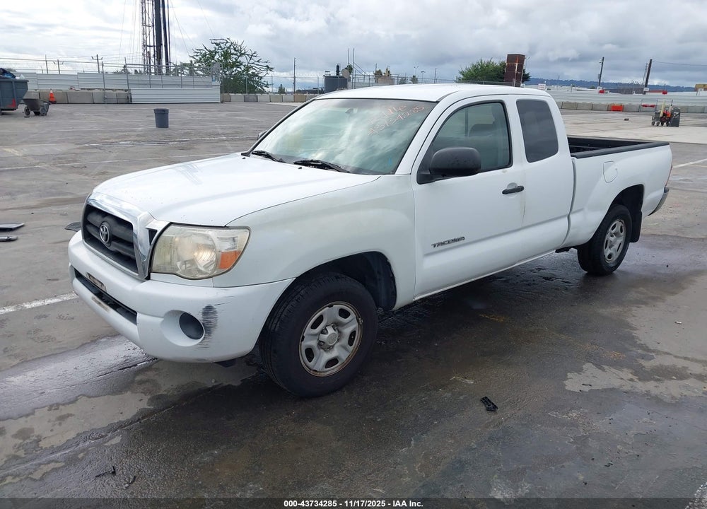 2005 TOYOTA TACOMA VIN: 5TETX22N05Z087435