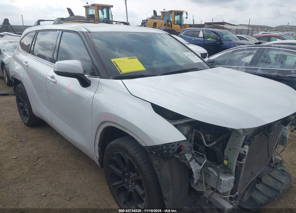 2022 TOYOTA HIGHLANDER L VIN: 5TDCZRAHXNS547695
