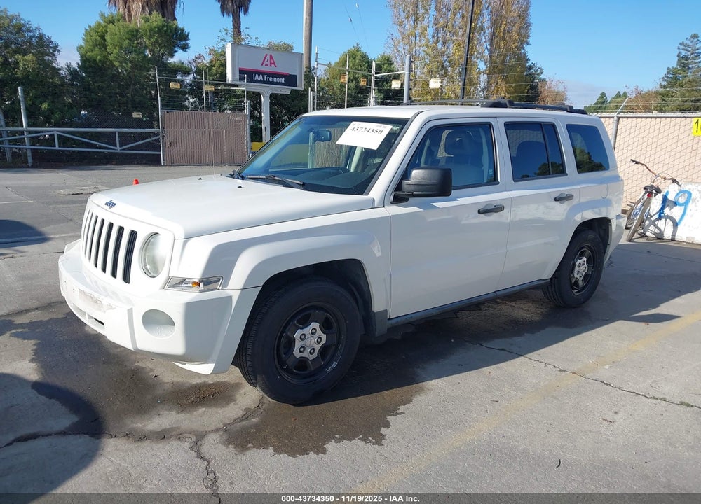 2009 JEEP PATRIOT SPORT VIN: 1J8FT28B89D165425