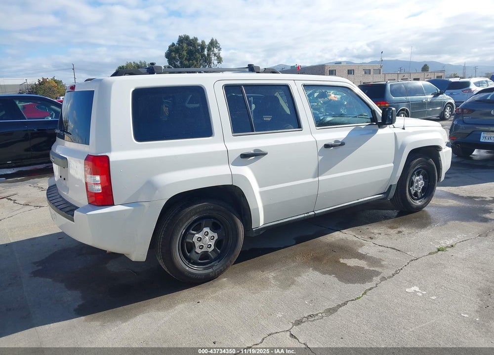 2009 JEEP PATRIOT SPORT VIN: 1J8FT28B89D165425