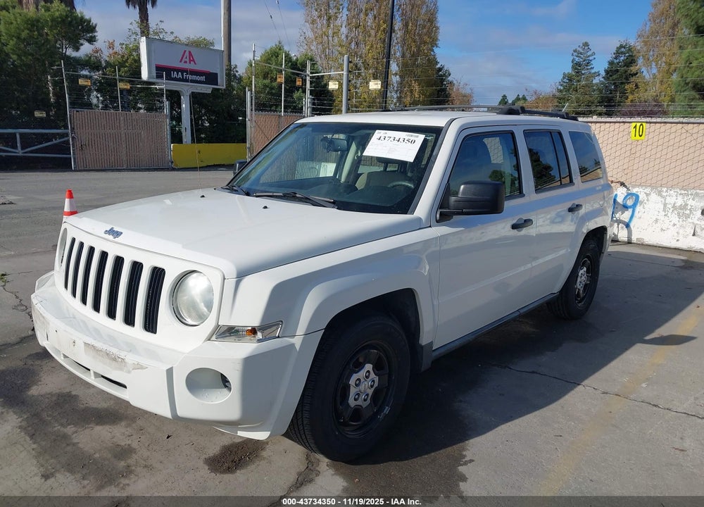 2009 JEEP PATRIOT SPORT VIN: 1J8FT28B89D165425