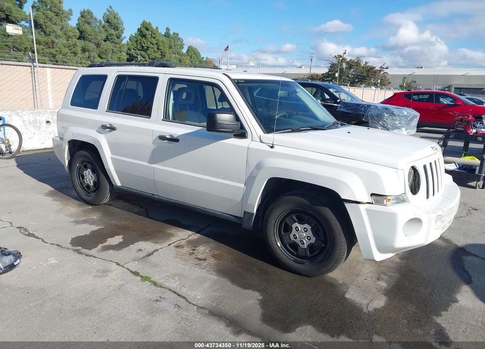 2009 JEEP PATRIOT SPORT VIN: 1J8FT28B89D165425