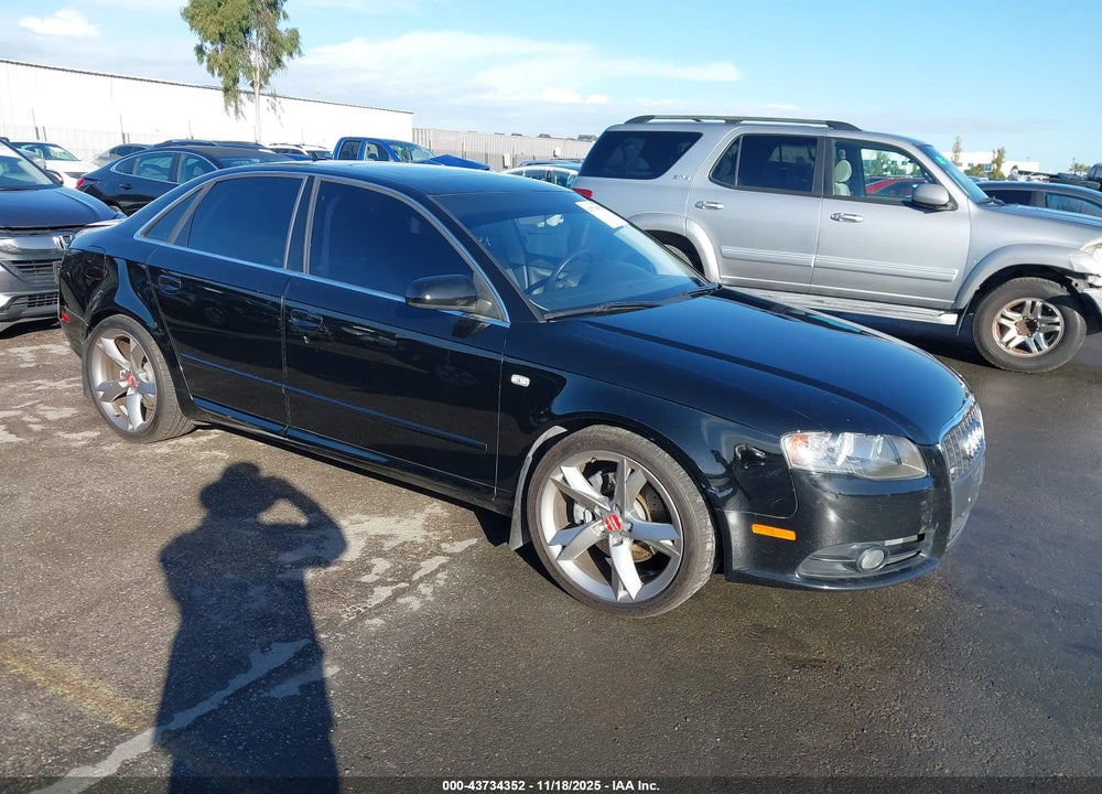 2007 AUDI A4 2.0T VIN: WAUAF78E77A069152