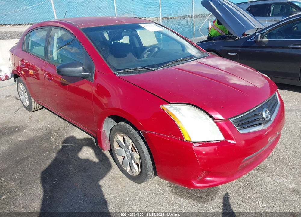 2012 NISSAN SENTRA 2.0 VIN: 3N1AB6AP2CL684332
