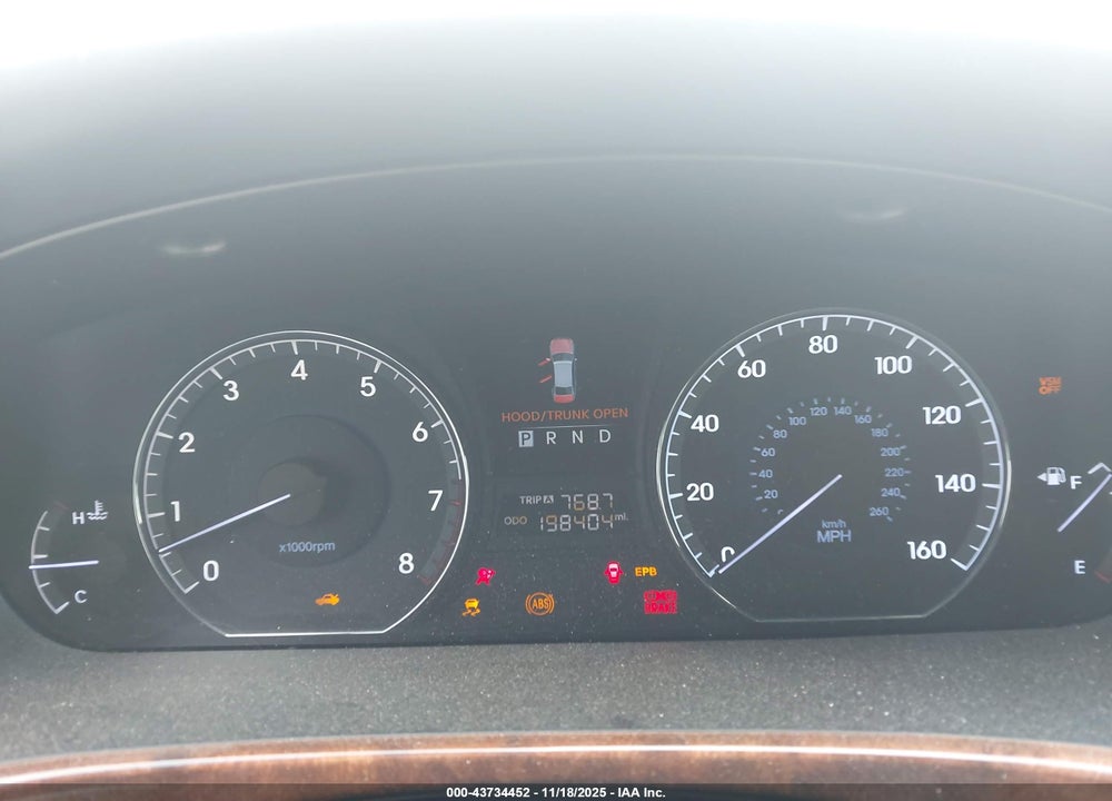 2012 HYUNDAI EQUUS ULTIMATE VIN: KMHGH4JH2CU052712
