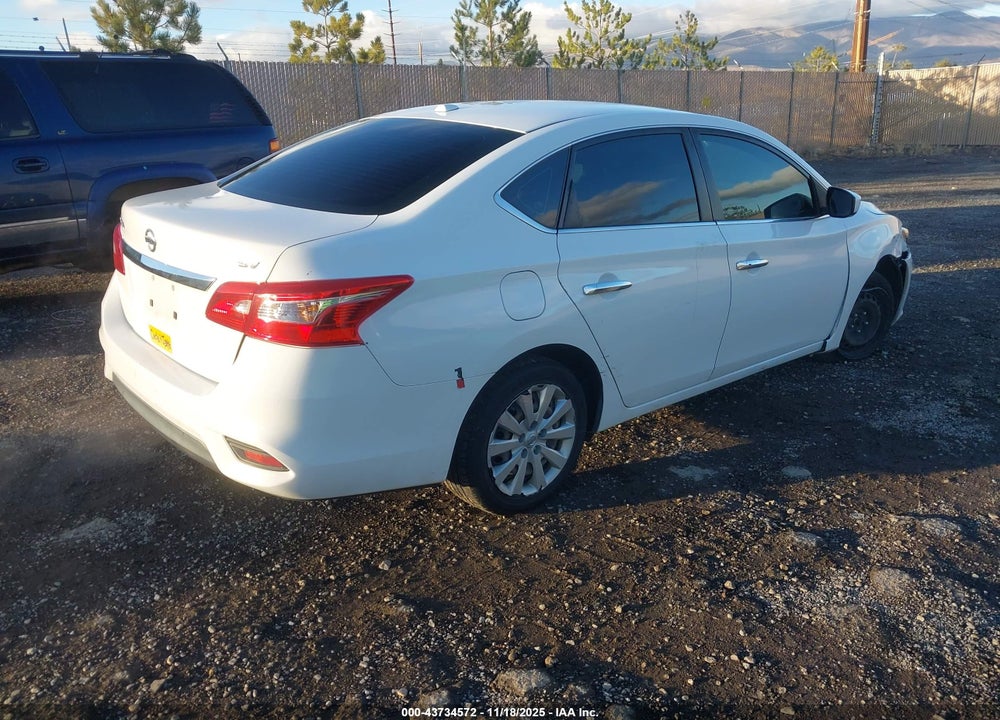 2017 NISSAN SENTRA SV VIN: 3N1AB7AP9HL642706