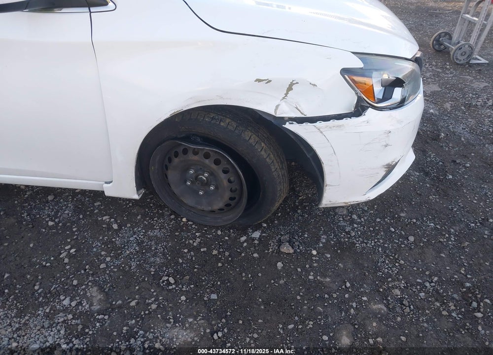 2017 NISSAN SENTRA SV VIN: 3N1AB7AP9HL642706
