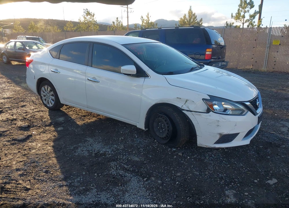 2017 NISSAN SENTRA SV VIN: 3N1AB7AP9HL642706