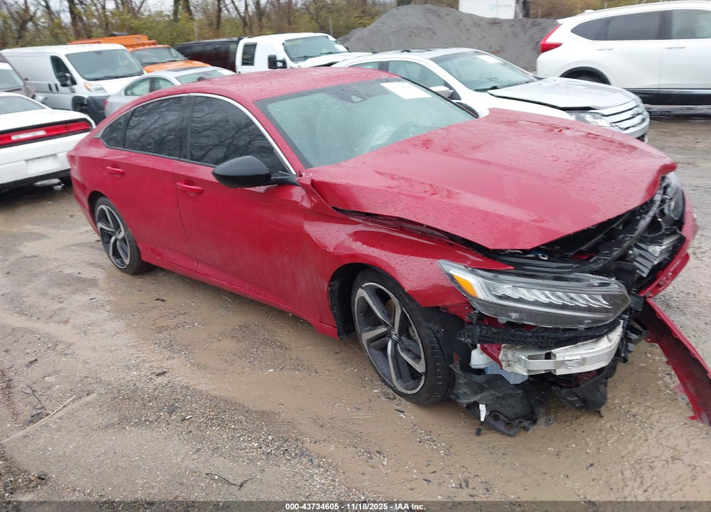 2021 HONDA ACCORD SPORT VIN: 1HGCV1F38MA043847
