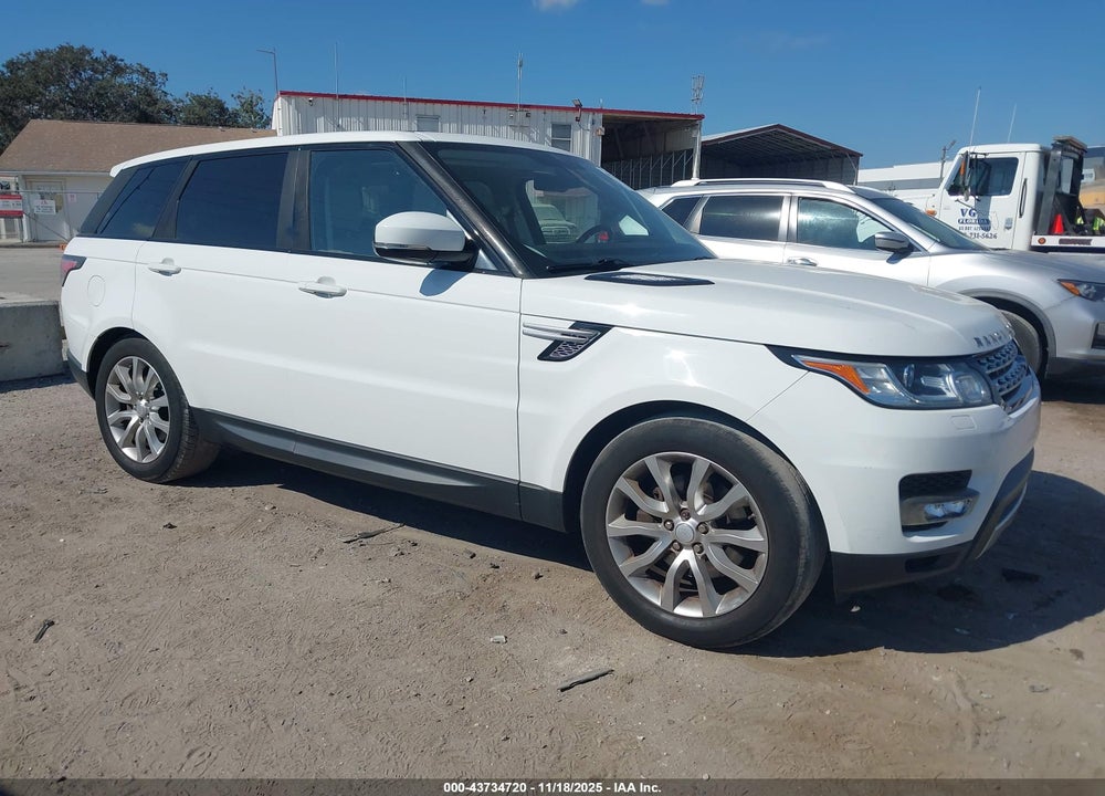 2015 LAND ROVER RANGE ROVER SPORT 3.0L V6 SUPERCHARGED HSE VIN: SALWR2VF4FA628082