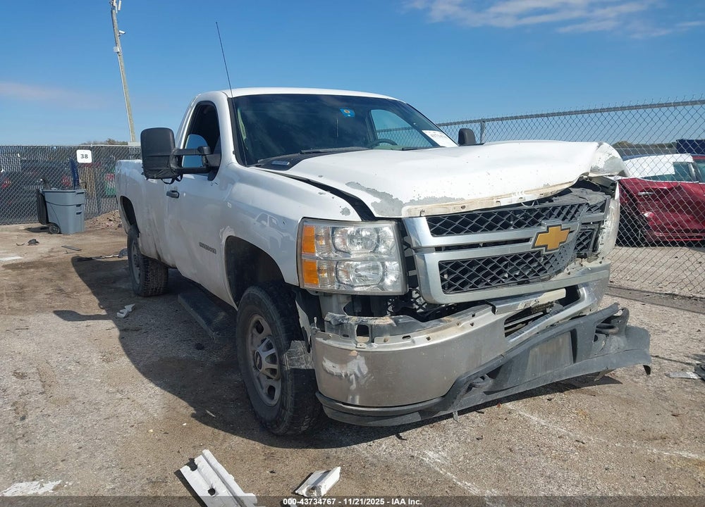 2012 CHEVROLET SILVERADO 2500HD WORK TRUCK VIN: 1GB0CVCG3CF143477