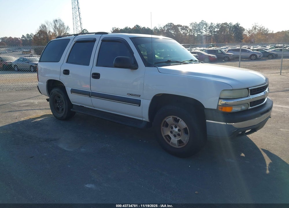 2003 CHEVROLET TAHOE LS VIN: 1GNEK13V13J292860