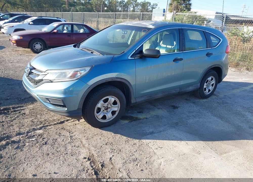 2015 HONDA CR-V LX VIN: 2HKRM3H36FH541304
