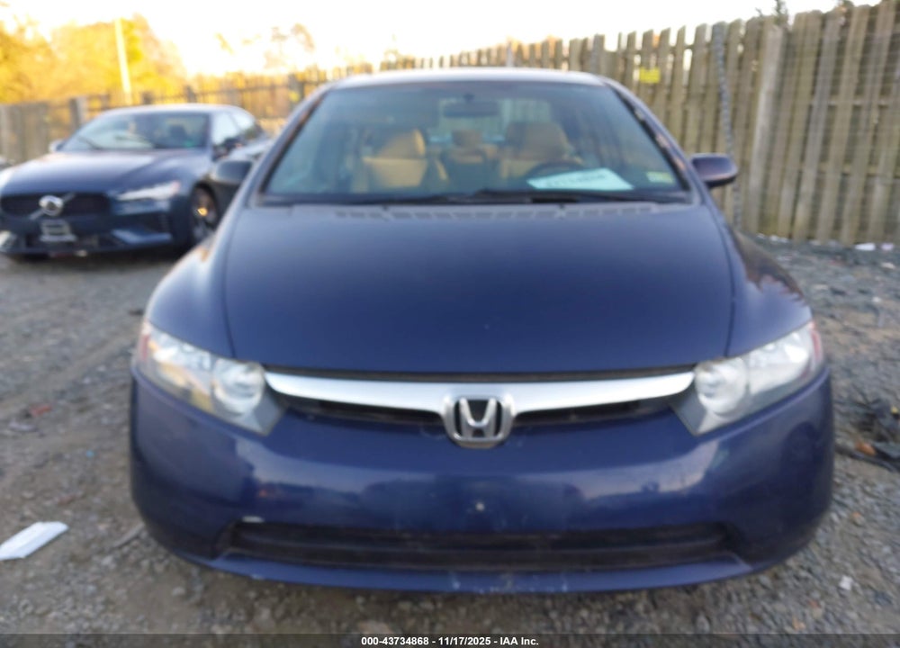 2007 HONDA CIVIC VIN: 1HGFA16847L091441