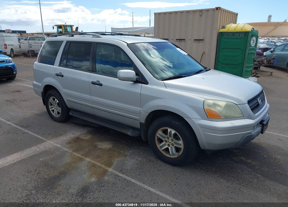 2004 HONDA PILOT EX-L VIN: 2HKYF18594H500593