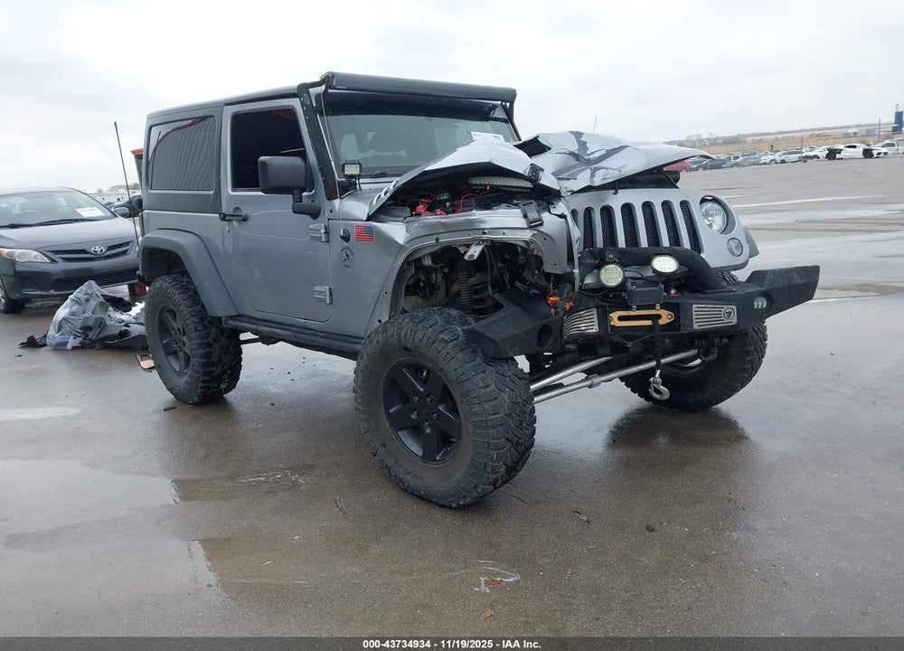 2016 JEEP WRANGLER BLACK BEAR VIN: 1C4AJWAG1GL144908