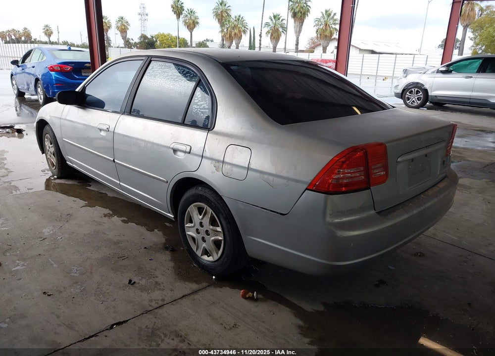 2003 HONDA CIVIC VIN: 2HGES165X3H553880