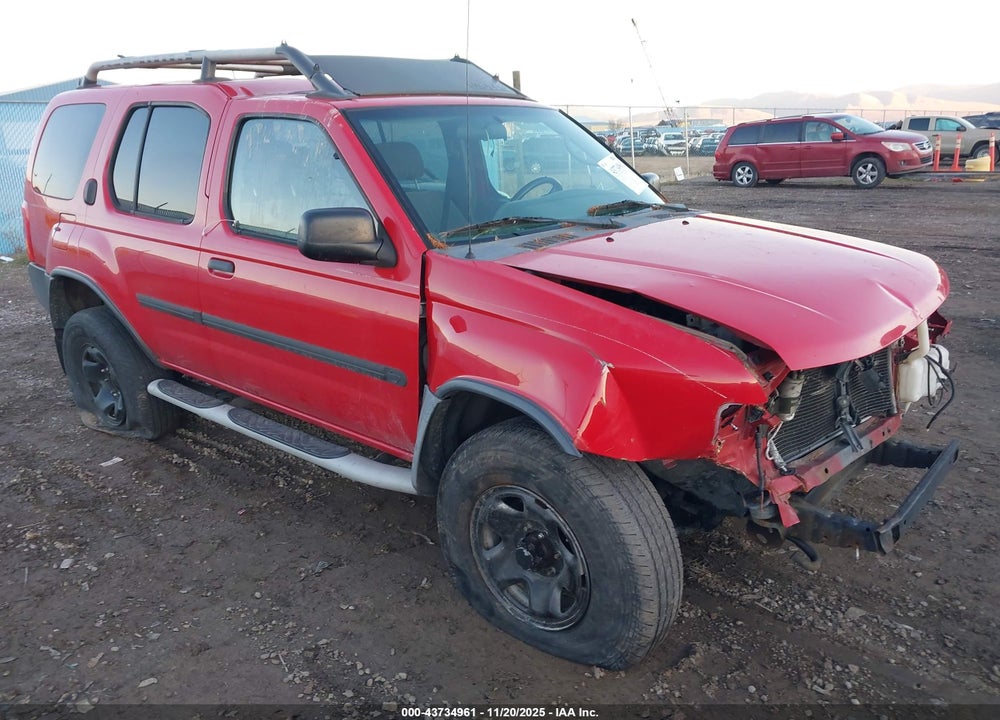 2001 NISSAN XTERRA SE VIN: 5N1ED28Y11C576160