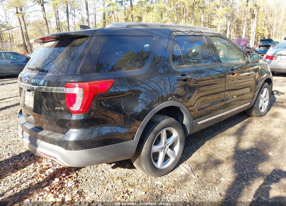 2017 FORD EXPLORER XLT VIN: 1FM5K8D86HGA30763