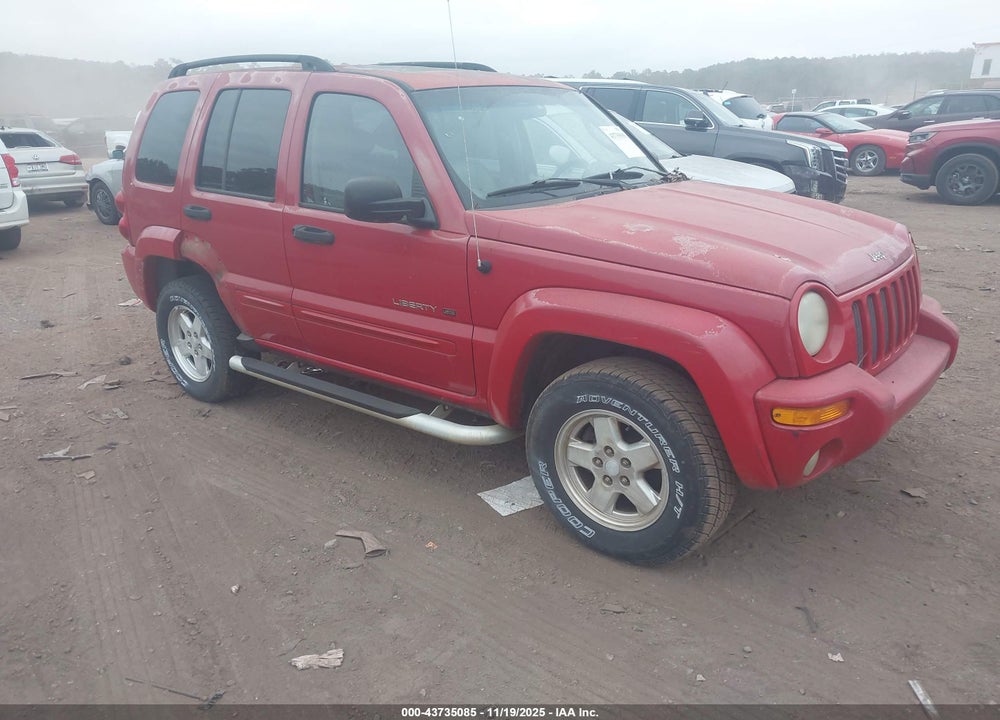 2002 JEEP LIBERTY LIMITED EDITION VIN: 1J4GK58K22W306056