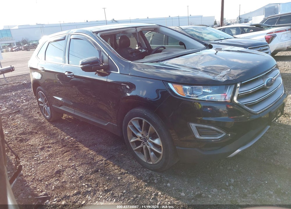 2017 FORD EDGE TITANIUM VIN: 2FMPK4K80HBC61038