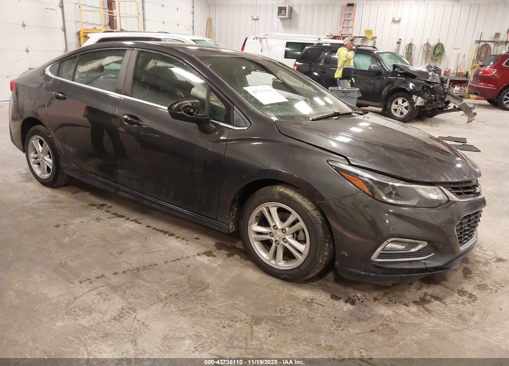 2016 CHEVROLET CRUZE LT AUTO VIN: 1G1BE5SM6G7256256