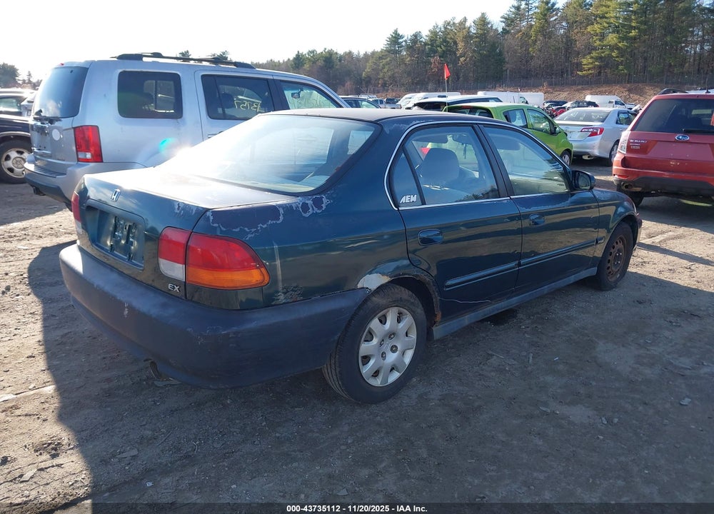 1998 HONDA CIVIC EX VIN: 2HGEJ8543WH608047