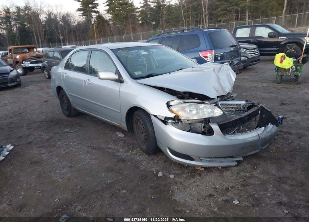 2007 TOYOTA COROLLA LE VIN: JTDBR32E270123334