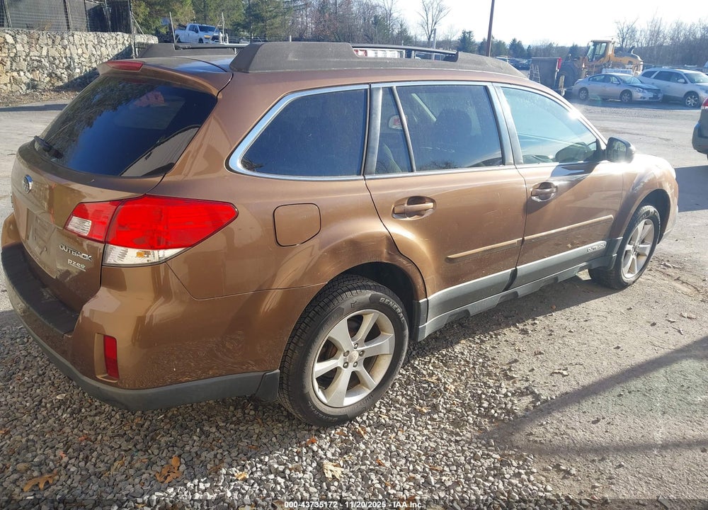2013 SUBARU OUTBACK VIN: 4S4BRBCC1D3293665