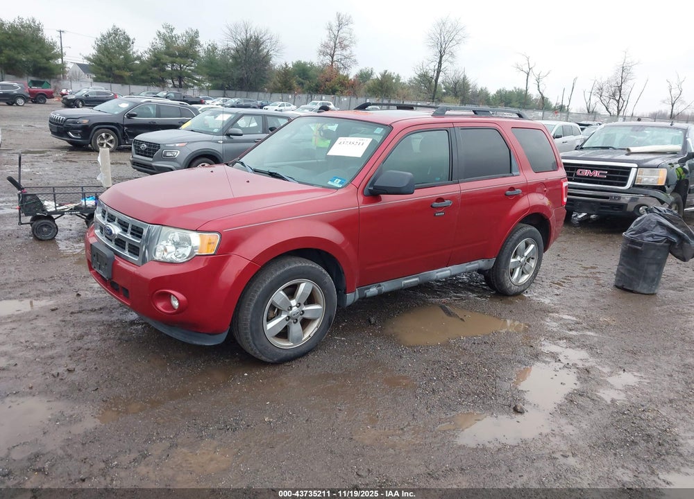 2012 FORD ESCAPE XLT VIN: 1FMCU9DG9CKA61879