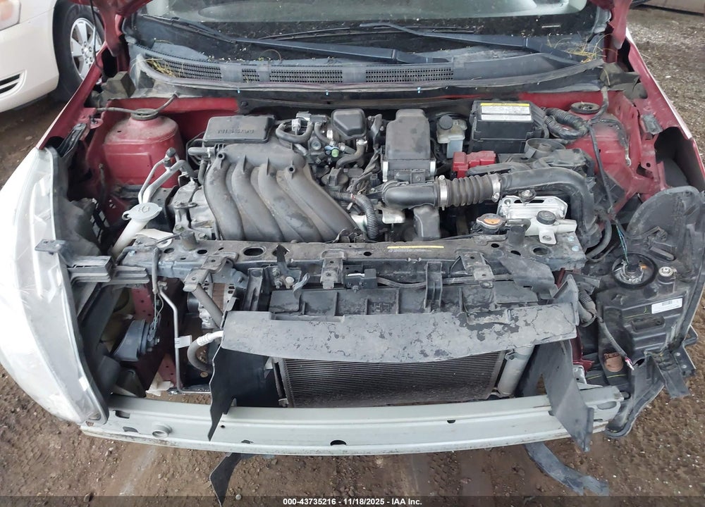 2019 NISSAN VERSA 1.6 S+ VIN: 3N1CN7AP6KL806646