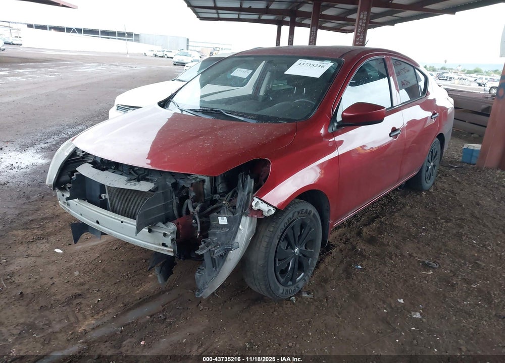 2019 NISSAN VERSA 1.6 S+ VIN: 3N1CN7AP6KL806646