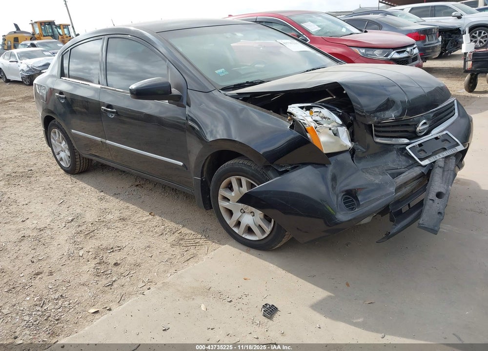 2012 NISSAN SENTRA 2.0 S VIN: 3N1AB6APXCL756216