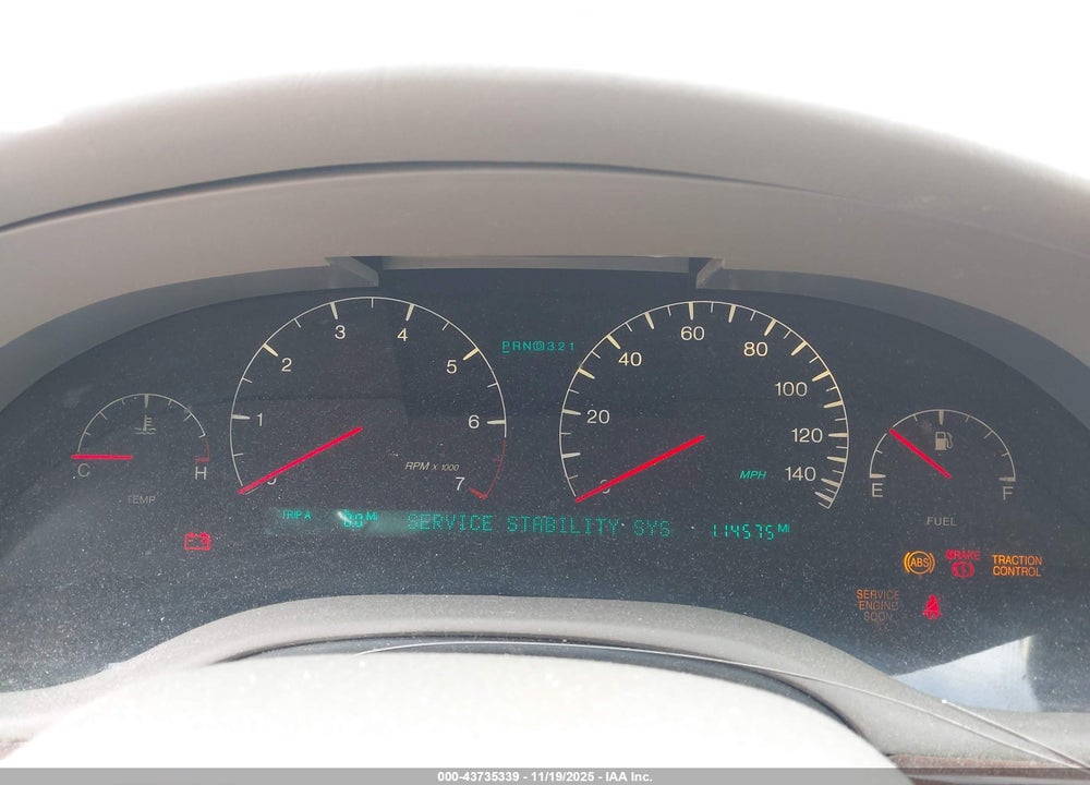 2002 CADILLAC SEVILLE SLS VIN: 1G6KS54Y92U114755