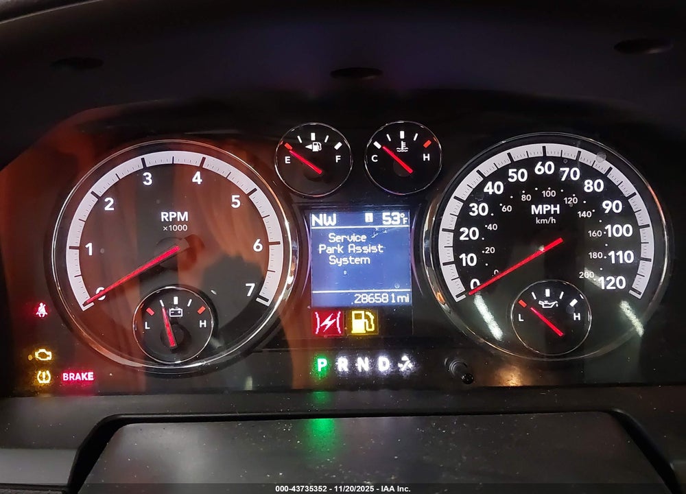 2011 RAM 1500 SPORT VIN: 1D7RV1CT3BS519237