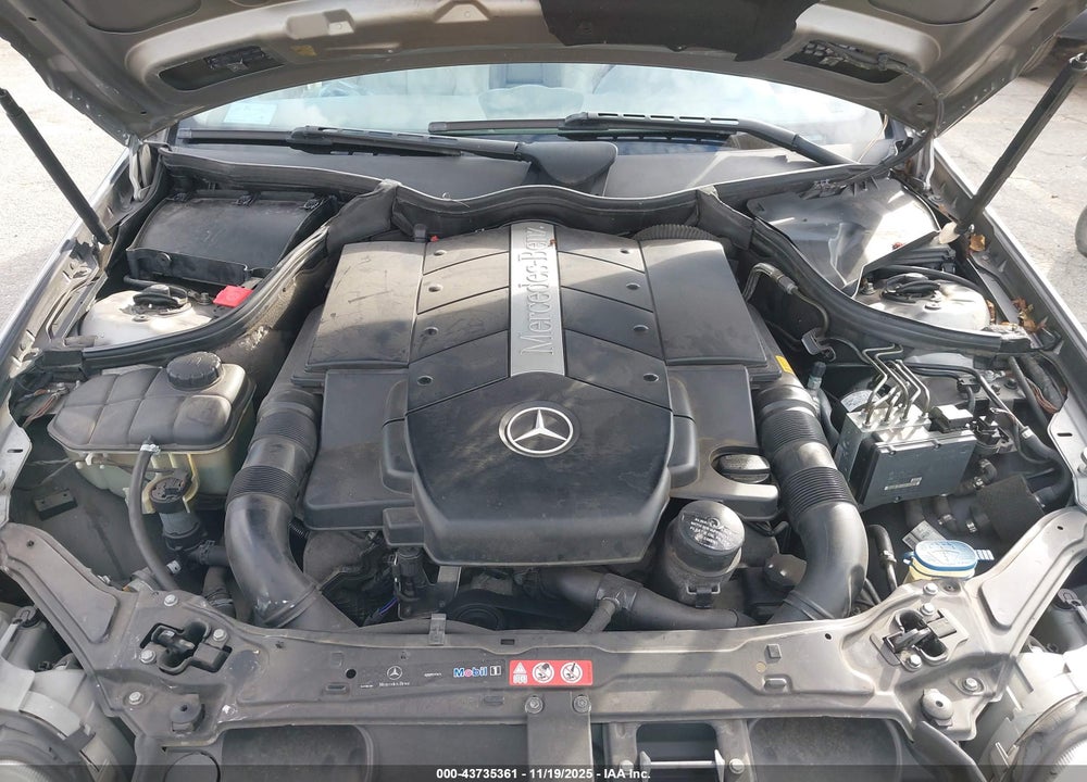 2005 MERCEDES-BENZ CLK 500 VIN: WDBTK75G05T049936