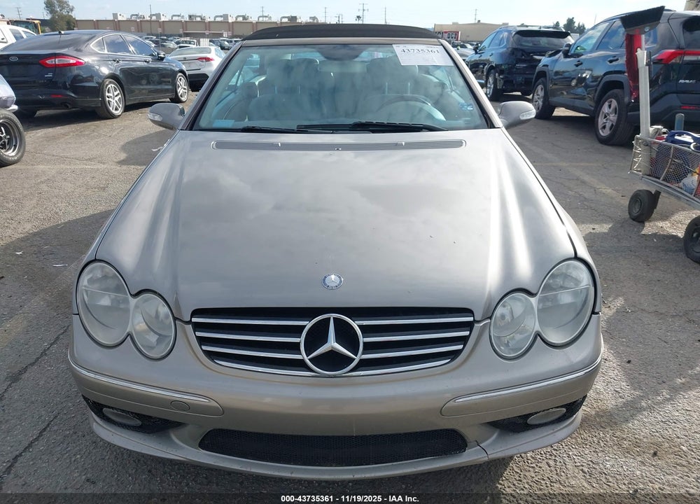 2005 MERCEDES-BENZ CLK 500 VIN: WDBTK75G05T049936