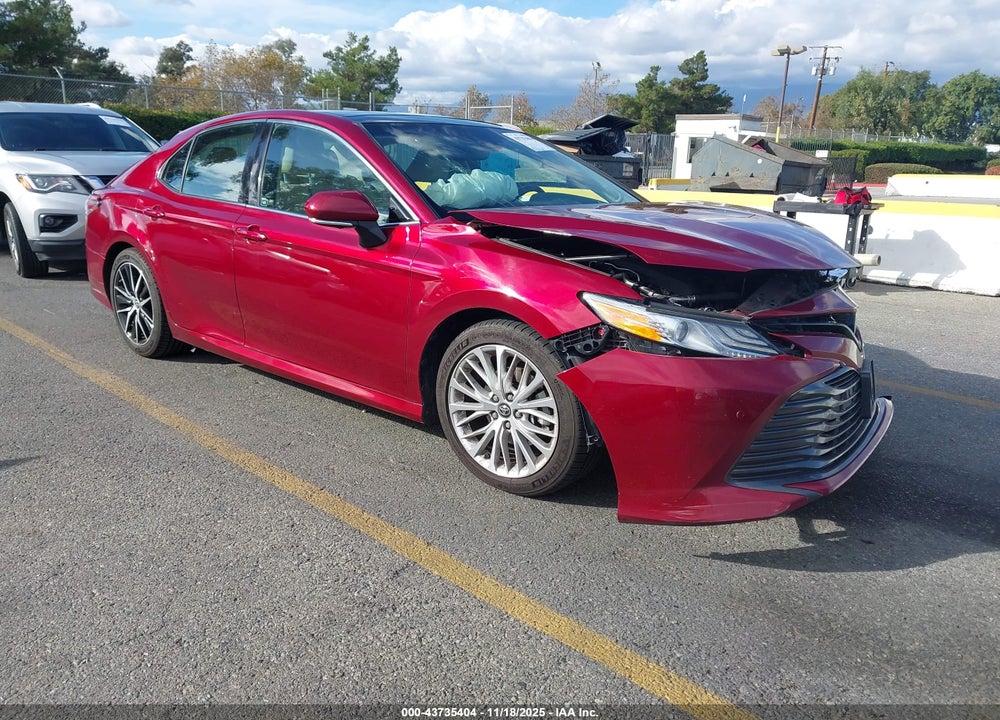 2018 TOYOTA CAMRY XLE V6 VIN: 4T1BZ1HK5JU505080