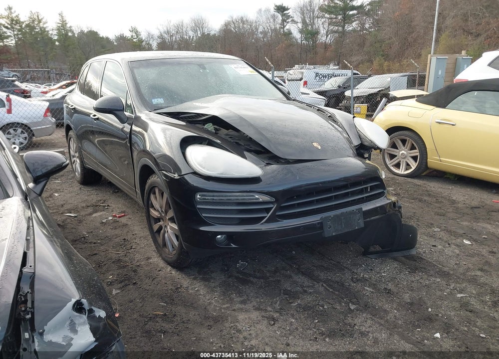 2011 PORSCHE CAYENNE S VIN: WP1AB2A21BLA47662