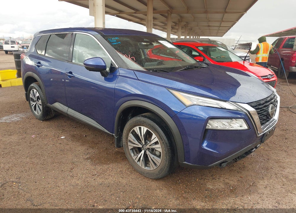 2021 NISSAN ROGUE SV FWD VIN: JN8AT3BA6MW008274