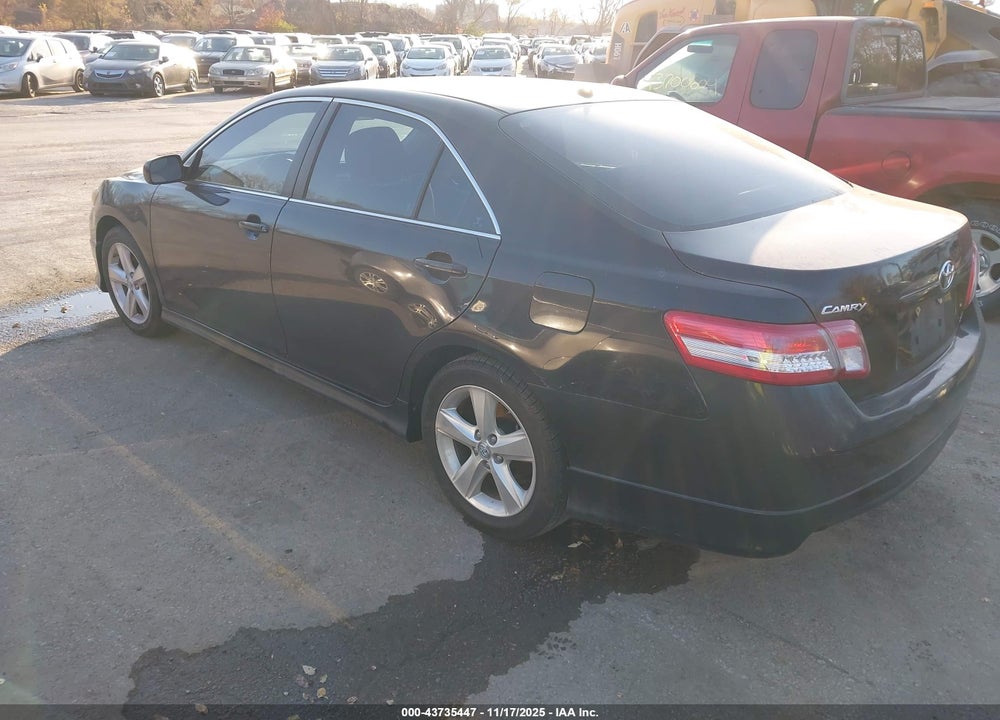 2010 TOYOTA CAMRY SE VIN: 4T1BF3EK2AU086761
