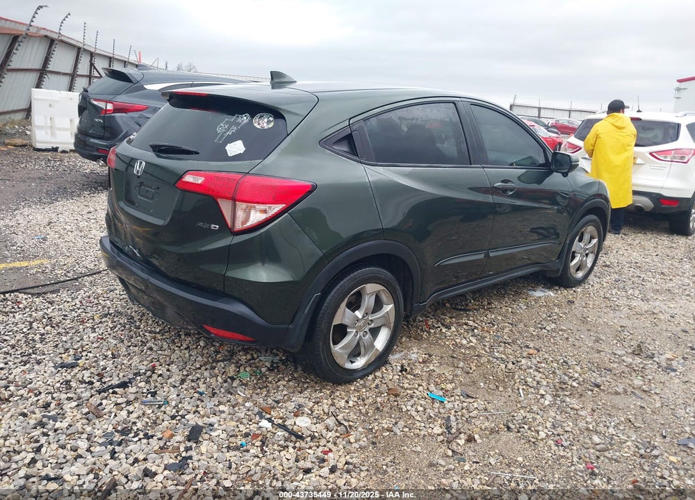 2016 HONDA HR-V EX VIN: 3CZRU6H52GM709187