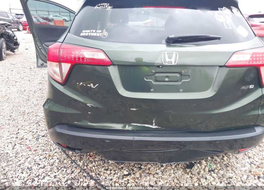 2016 HONDA HR-V EX VIN: 3CZRU6H52GM709187
