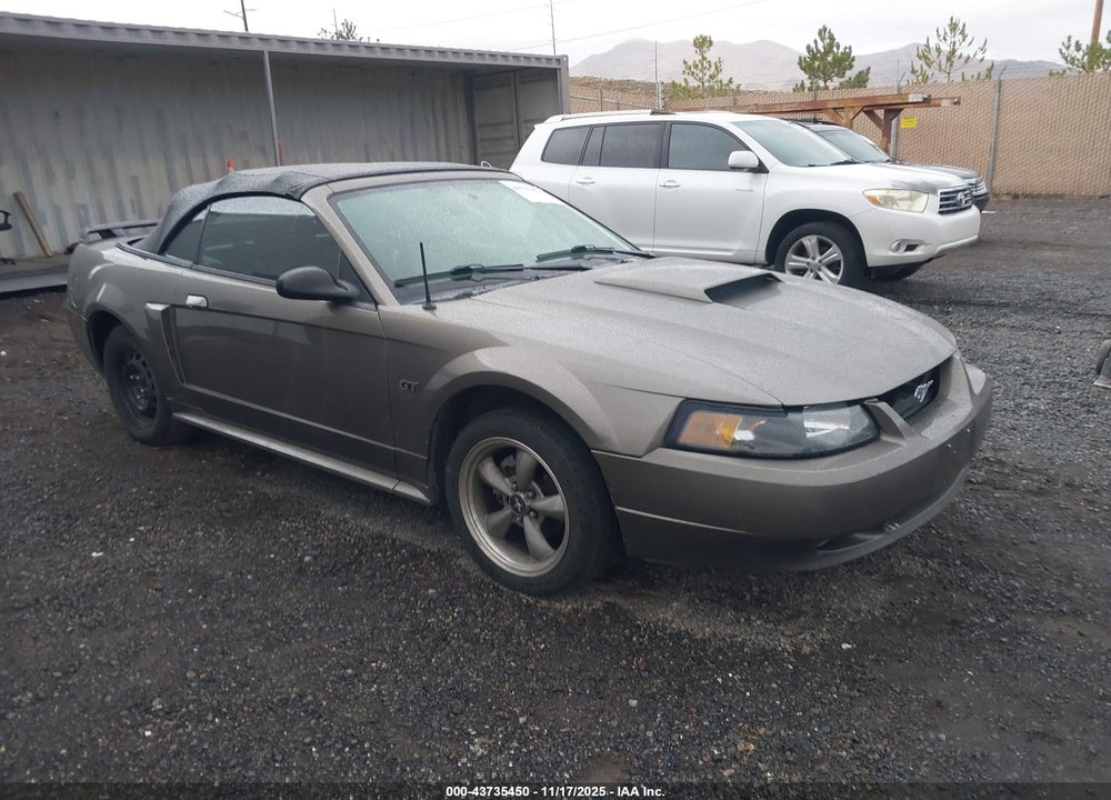 2002 FORD MUSTANG GT VIN: 1FAFP45X82F234833