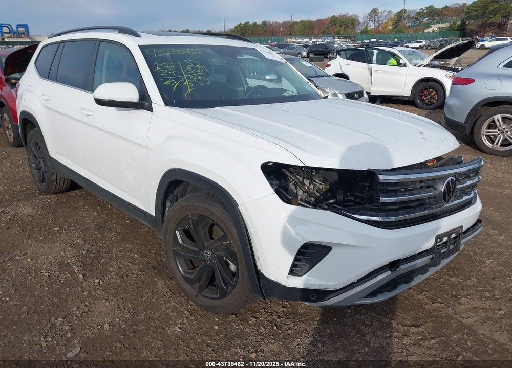 2022 VOLKSWAGEN ATLAS 3.6L V6 SE W/TECHNOLOGY VIN: 1V2KR2CA7NC551187