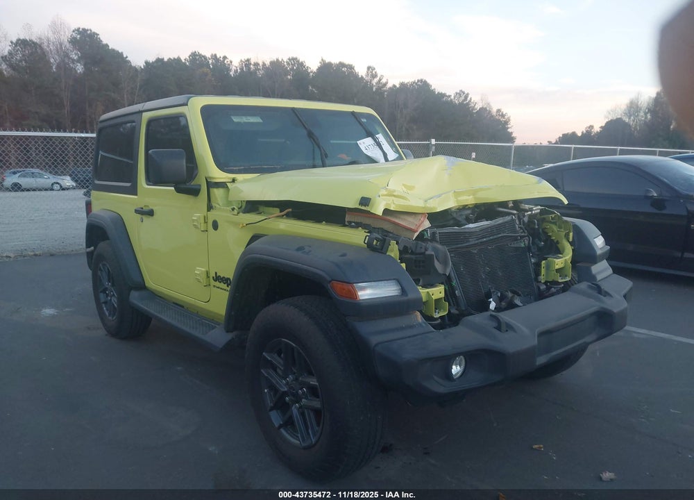 2024 JEEP WRANGLER 2-DOOR SPORT S 4X4 VIN: 1C4PJXAN1RW138901
