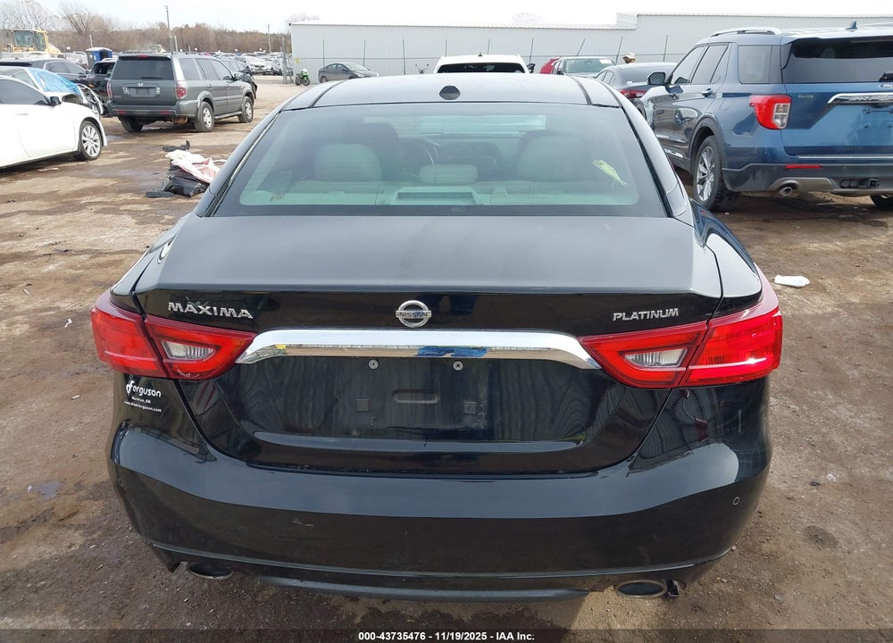 2017 NISSAN MAXIMA 3.5 PLATINUM VIN: 1N4AA6AP8HC377563